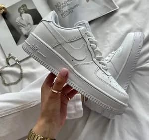 Nike Air Force 1 Triple White Sneakers