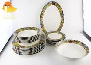 Traditional Ceramic Serving Plates