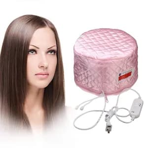 Electric thermal hair steamer cap