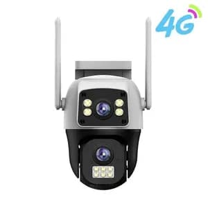 4G Dual Lens Smart CCTV Camera