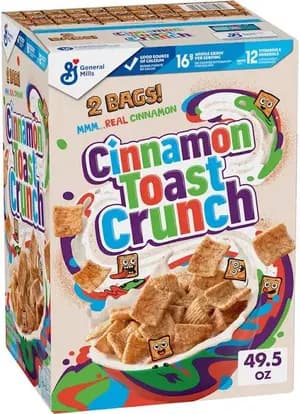 Cinnamon Toast Crunch 2bags in one(1.4kg)