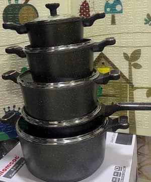 Momcoc Non-Stick Granite Cookware Set