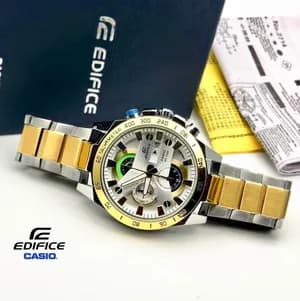Edifice EFR540 stainless silver
