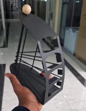 Space Saving Metal TV Remote Storage