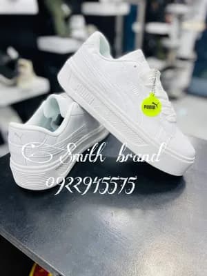 Puma White Sneakers Shoes