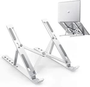 Foldable Height Adjustable Metal Laptop Stand