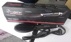 Pro Gemei Professional Hair Straightener Brush