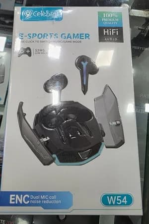 Celebrat W54 E-Sports Gamer Earbuds