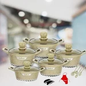 Telford Granite Cookware Set 17 Pieces