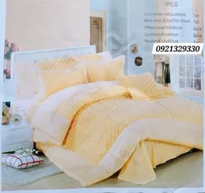 Quality 7 Pcs Cotton Comforter Set