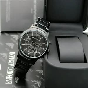 Emporio Armani AR2453 Black Chronograph Watch