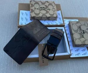Belt and Wallet Set