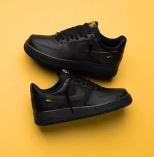 Nike Air Force 1 Low Black Gold