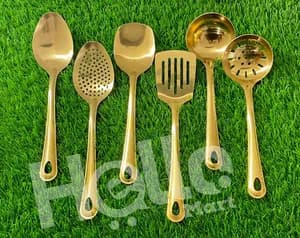 Golden Kitchen Utensils Set of 6