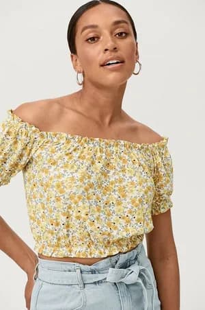 Gina Tricot Off Shoulder Top