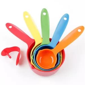 5 PC Measuring Cup and Spoon Set