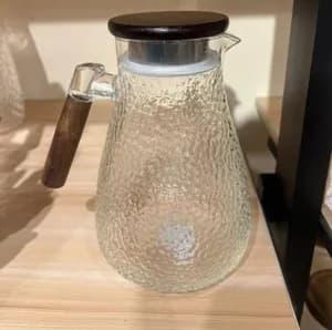 GLASS WATER JUG