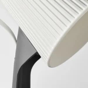 Ikea Work lamp, dark grey/white