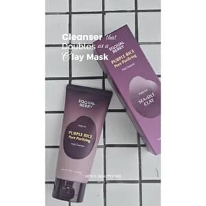 Eqqualberry Purple Rice Pore Purifying Cleanser 130g