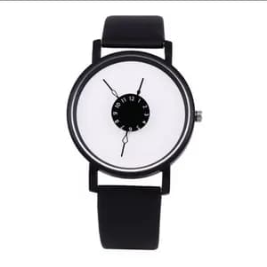 Reverse Pointer Men and Women Watch