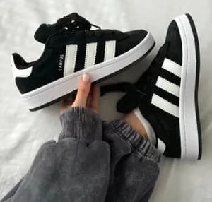 Adidas Campus00s Black White Ladies Shoes