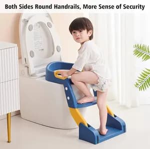 2 in 1 Potty training seat with step ladder