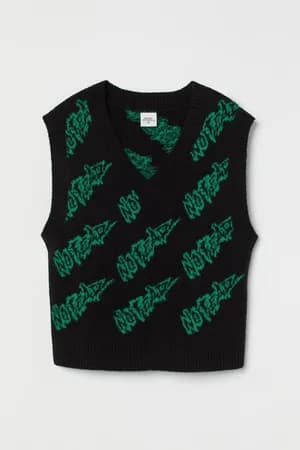 H&M Knitted Sweater Vest