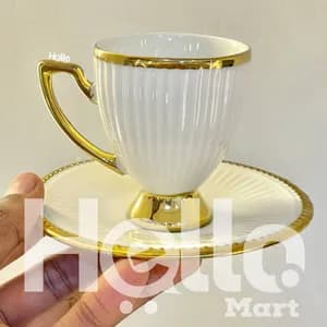 Elegant Coffee Cup Set 6 Pieces