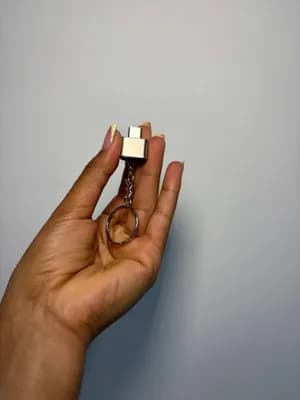Mini USB-C Adapter Keychain