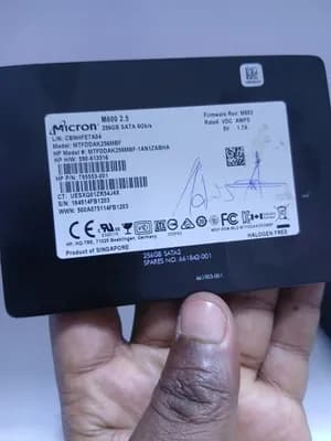Micron 256GB SATA SSD