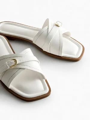 Primark Wide Fit Buckle Mule Sandals