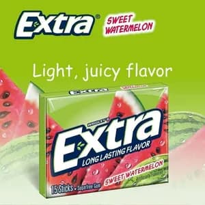 Extra Sweet Watermelon Sugar-Free Gum