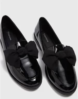 PAPAYA loafer with bow