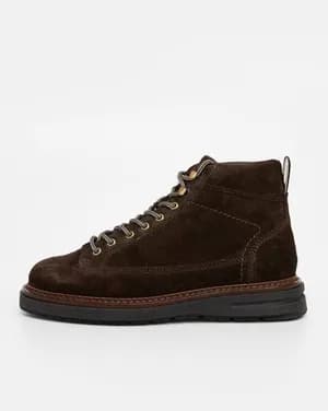 GANT Leather Lace-Up Boots