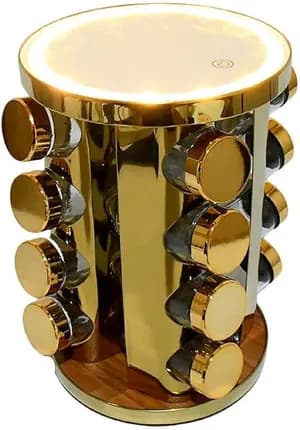 20-Jar Rotating Spice Carousel