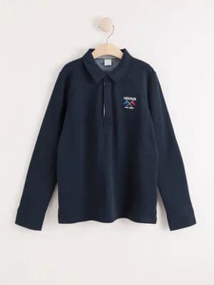 Long sleeve polo shirt 164