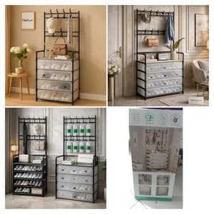 4-Tier Multifunctional Storage Rack