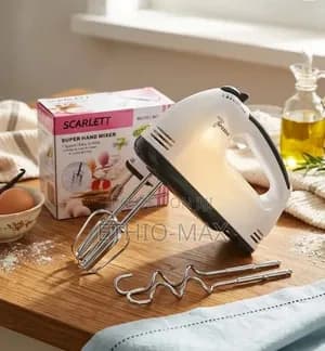 Scarlett Hand Mixer with Accessories