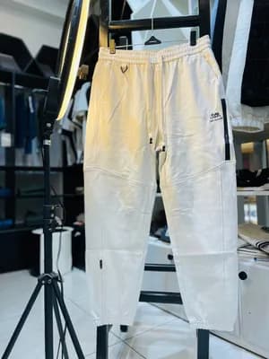 White Jogger Sweatpants