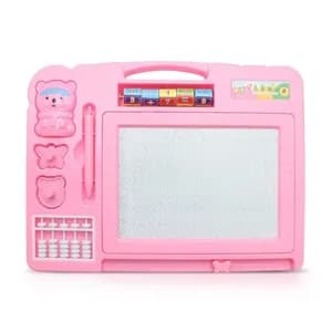 Kids Magnetic Drawing Board with Numbers & Abacus