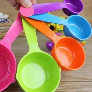Colorful Nesting Measuring Cups Set