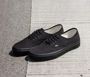 Vans Authentic Triple Black Unisex Shoes