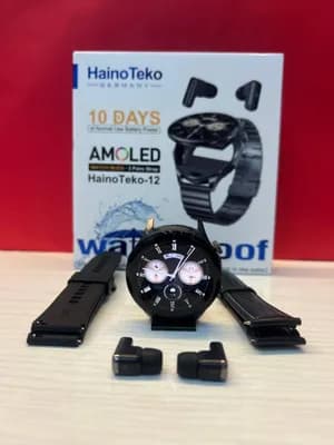 Haino Teko-12 Smart Watch Earbuds
