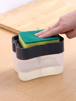 Soap Pump Dispenser with Sponge