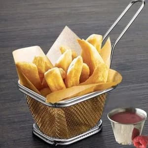 Mini Square Fried Food Serving Basket