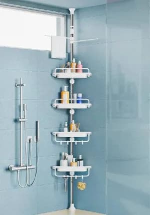 Corner Shelf 4-tier storage organizer