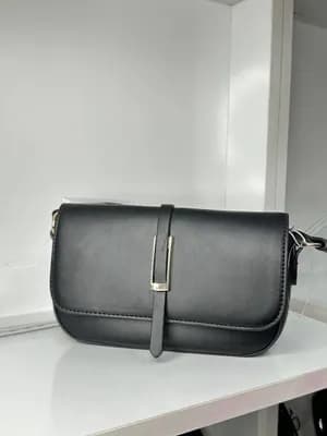 Black Leather Handbag