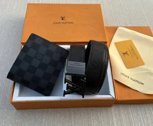 LV Belt and Wallet