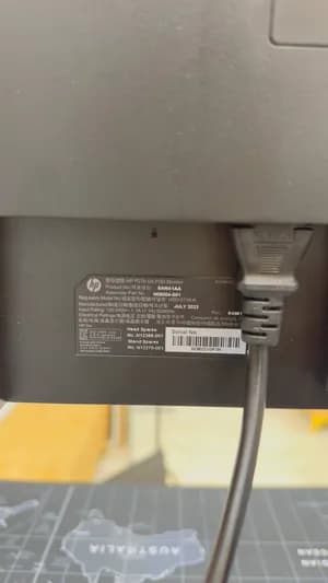 HP 27 inch monitor