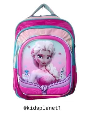 Frozen school bag for kg level
